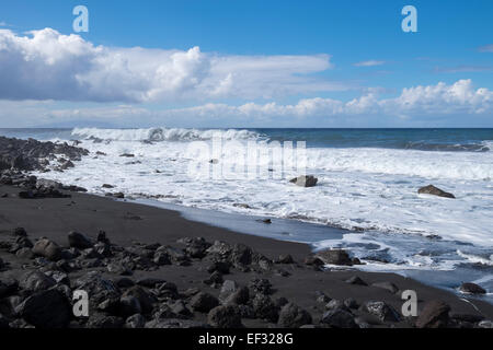 Playa del Ingles, Valle Gran Rey, La Gomera, isole Canarie, Spagna Foto Stock