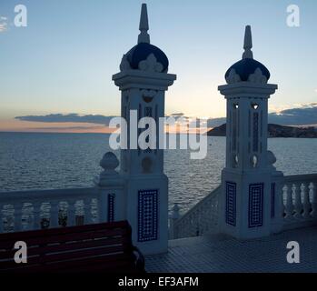 Balcon del Mediterraneo a Benidorm, Spagna Foto Stock