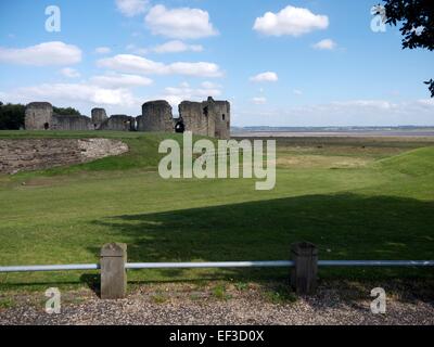 Flint Castle rovine come protagonista in Shakespeare's Richard II Foto Stock