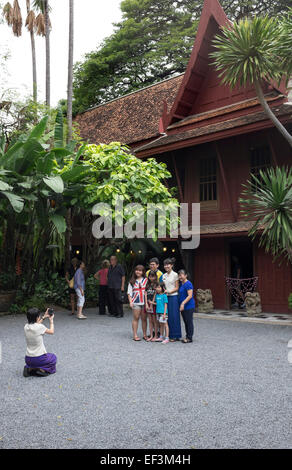 Jim Thompson House Museum di Bangkok Foto Stock