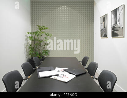 Rendering di office room Foto Stock