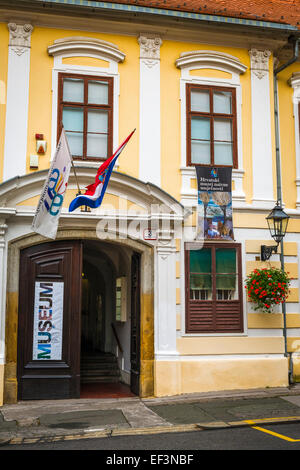 Il Museo croato di Arte Naïf nella città vecchia Gradec, Zagabria, Croazia Foto Stock