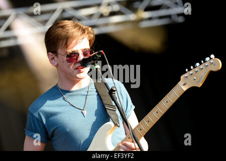 BENICASSIM, Spagna - 20 Luglio: La esegue accademico a FIB Festival il 20 luglio 2014 a Benicassim, Spagna. Foto Stock