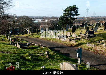 Witton cimitero, Birmingham, Regno Unito Foto Stock