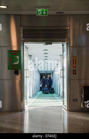 L'aeroporto internazionale Ataturk di Istanbul, Turchia Foto Stock