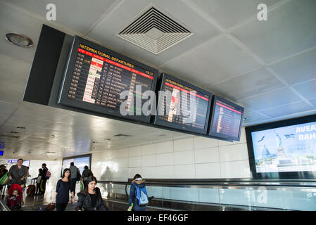 L'aeroporto internazionale Ataturk di Istanbul, Turchia Foto Stock