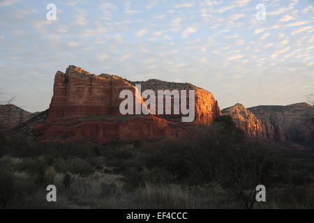 Tramonto a Sedona, in Arizona foto di jen lombardo Foto Stock