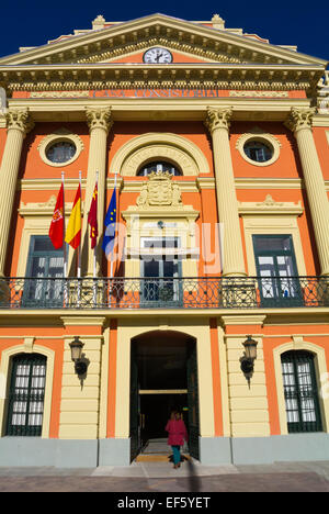 Ayuntamiento de Murcia, Municipio, Glorieta Piazza Espana, Murcia, Spagna Foto Stock