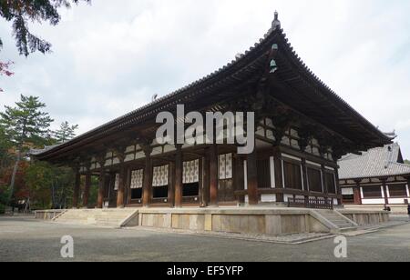 Il Golden Hall a Toshodaiji tempio buddista a Nara, Giappone Foto Stock