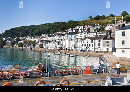 Vista di Bayards Cove in Dartmouth Devon Foto Stock