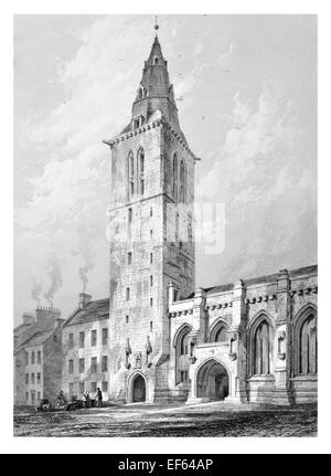 1852 Saint St Andrew Andrew College Chiesa Fife Scozia Scotland Foto Stock