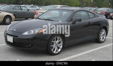 2007 Hyundai Tiburon GT Foto Stock