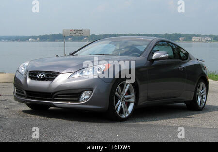 2010 Hyundai coupé di genesi 1 08 27 2009 Foto Stock