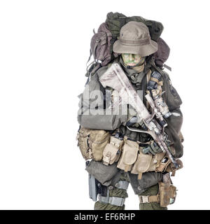 Jagdkommando soldato austriaco forze speciali Foto Stock