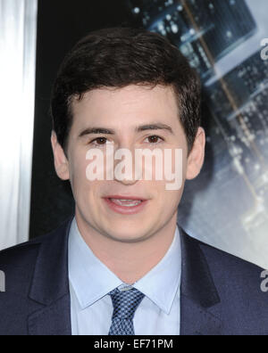 Los Angeles, California, USA. 27 gennaio, 2015. Sam Lerner frequentando il Los Angeles Premiere di '' Progetto almanacco'" tenutasi presso la leva TCL Chinese Theatre in Hollywood, la California il 27 gennaio 2015. 2015 Credit: D. lunga/Globe foto/ZUMA filo/Alamy Live News Foto Stock