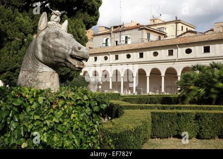 Terme di Diocleziano (Terme di Diocleziano Michelangelo per il chiostro Roma Italia Foto Stock