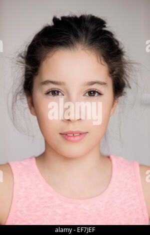 Ritratto di una ragazza Foto Stock