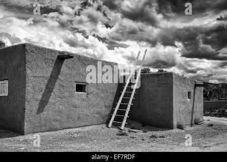 Pueblo di Taos Foto Stock