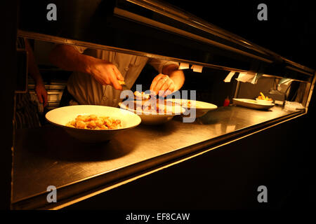 Mourne Seafood Bar di Belfast. Foto Stock