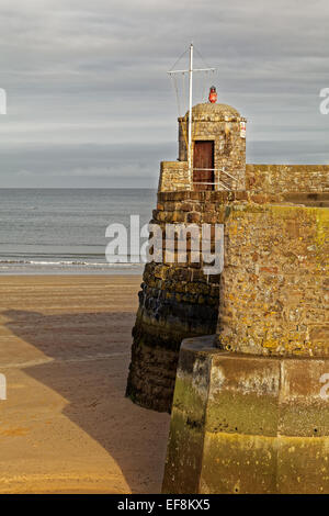 Il porto di entrata a Saundersfoot, Il Pembrokeshire Coast National Park, il Galles Foto Stock