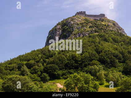 Montsegur Foto Stock