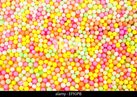 Pasta di fagioli mescolati con una varietà di colori. Foto Stock