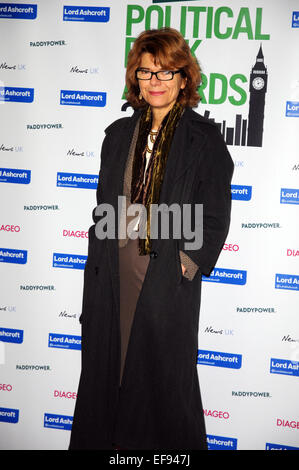 Londra, Regno Unito. Il 28 gennaio, 2015. Vicky Pryce, assiste il libro politico Awards tenutosi presso il cinema IMAX Credito: JOHNNY ARMSTEAD/Alamy Live News Foto Stock