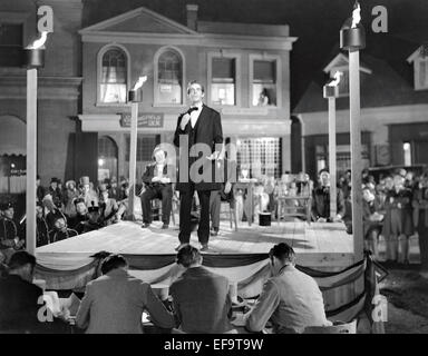 RAYMOND MASSEY ABE LINCOLN IN ILLINOIS (1940) Foto Stock