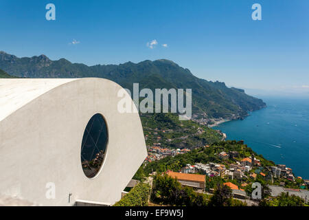 Oscar Niemeyer Auditorium di Ravello, Amalfi, Italia Foto Stock