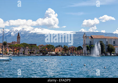 Il lago di Garda, Toscolano-Maderno, provincia di Brescia, Lombardia, Italia Foto Stock