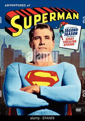 GEORGE REEVES POSTER avventure di Superman (1952) Foto Stock