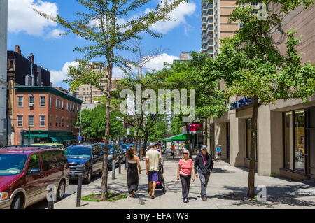 Henry Street in Brooklyn Heights, Brooklyn, New York City, NY, STATI UNITI D'AMERICA Foto Stock