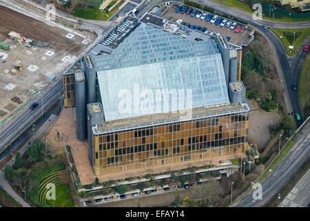 Una veduta aerea di un nuovo ufficio sviluppo in Basingstoke Foto Stock