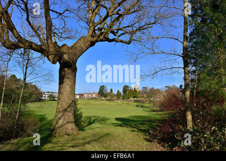 Victoria Park. Haywards Heath. West Sussex. In Inghilterra. Regno Unito Foto Stock