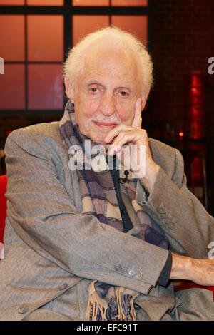 Talkshow Koelner Treff (Folge 316) des in WDR Koeln am 30.08.2014 mit Carl Djerassi Foto Stock
