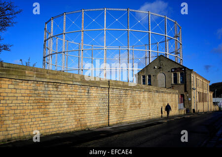 Lavori gas a Huddersfield Foto Stock