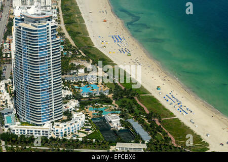 Luxury Waterfront real estate in Miami Beach, Florida Foto Stock