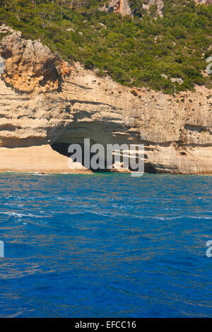 Costa Mediterranea, Kemer, regione di Antalya, Turchia Foto Stock