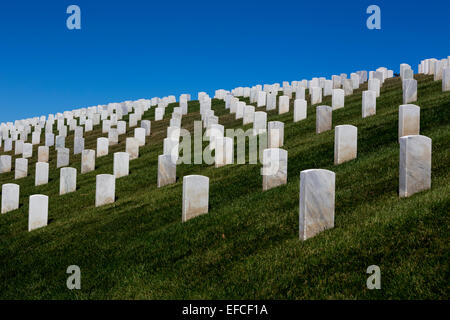 Lapidi, san francisco cimitero nazionale cimitero nazionale, presidio, la città di San Francisco, San Francisco, California Foto Stock