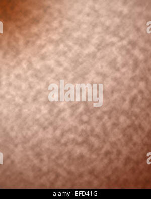 Inteso come immagine di sfondo, questa foto è quella di un foglio di martellato metallo in bronzo Foto Stock