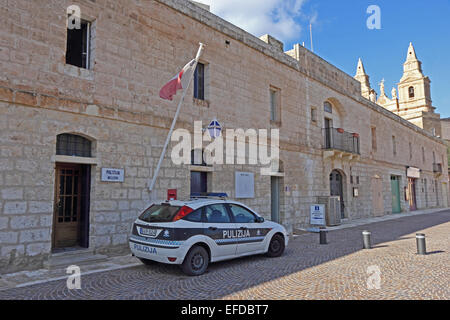 Stazione di polizia, Mellieha, Malta Foto Stock