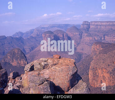 Blyde River Canyon Riserva Naturale, scarpata Drakensberg - Mpumalanga Provincia, Repubblica del Sud Africa Foto Stock