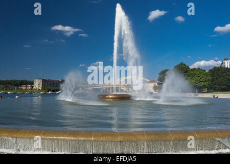 Fontana Point State Park centro di Pittsburgh Pennsylvania USA Foto Stock