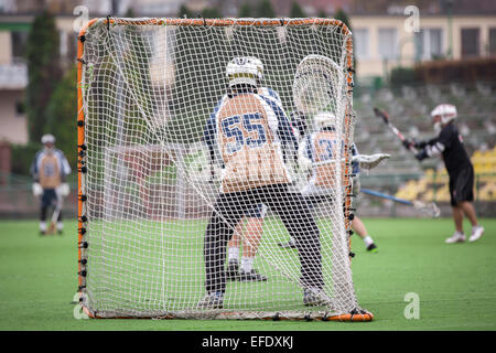 Lacrosse associare le foto Foto Stock