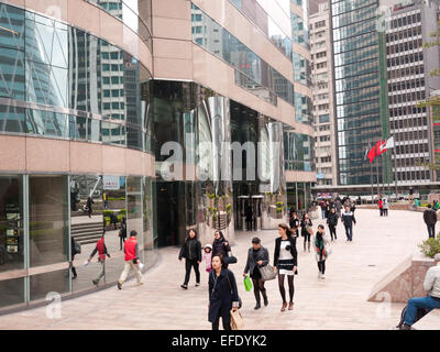 Hong Kong 2015 - Centro finanziario internazionale IFC Foto Stock
