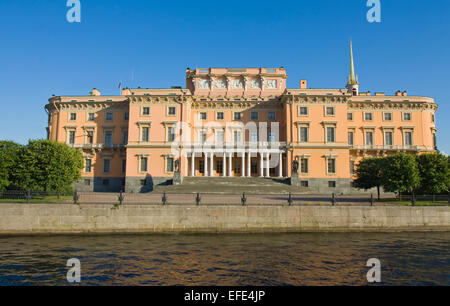 San Pietroburgo, Russia - Luglio 07, 2012: Ingegneria Mikhaylovsky castello, 1797-1801. Foto Stock