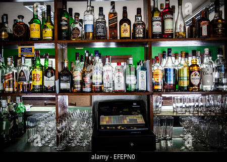 Vecchia Taverna a Asturias, Spagna Foto Stock