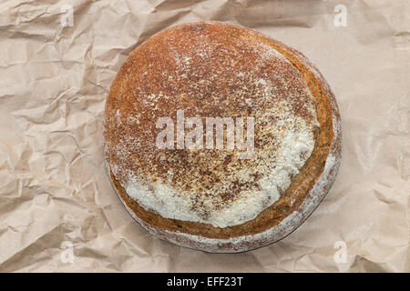 Pain de campagne focaccia Foto Stock