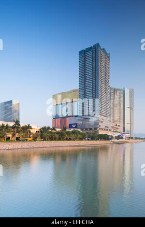 Un complesso centrale, Macau, Cina Foto Stock