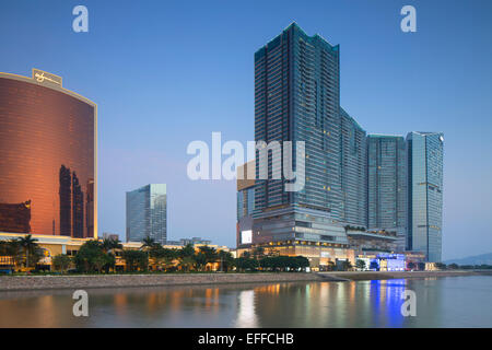 Hotel Wynn e un complesso centrale, Macau, Cina Foto Stock